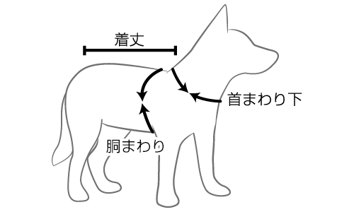 サイズの測り方